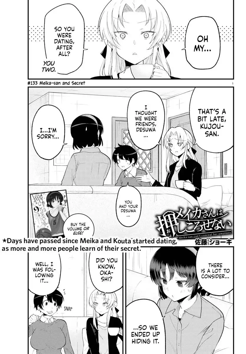 Meika-san wa Oshikorosenai Chapter 133 1